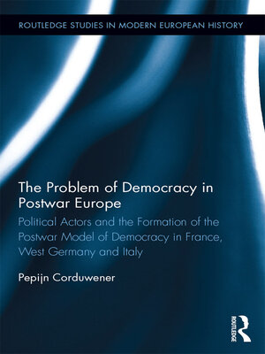 cover image of The Problem of Democracy in Postwar Europe